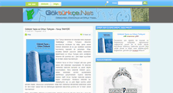 Desktop Screenshot of gokturkce.net